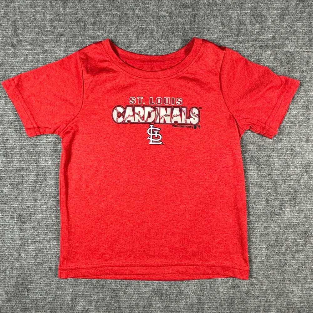 St. Louis Cardinals MLB Red Toddler T-Shirt Team Athletics 3T Short Sleeve Tee